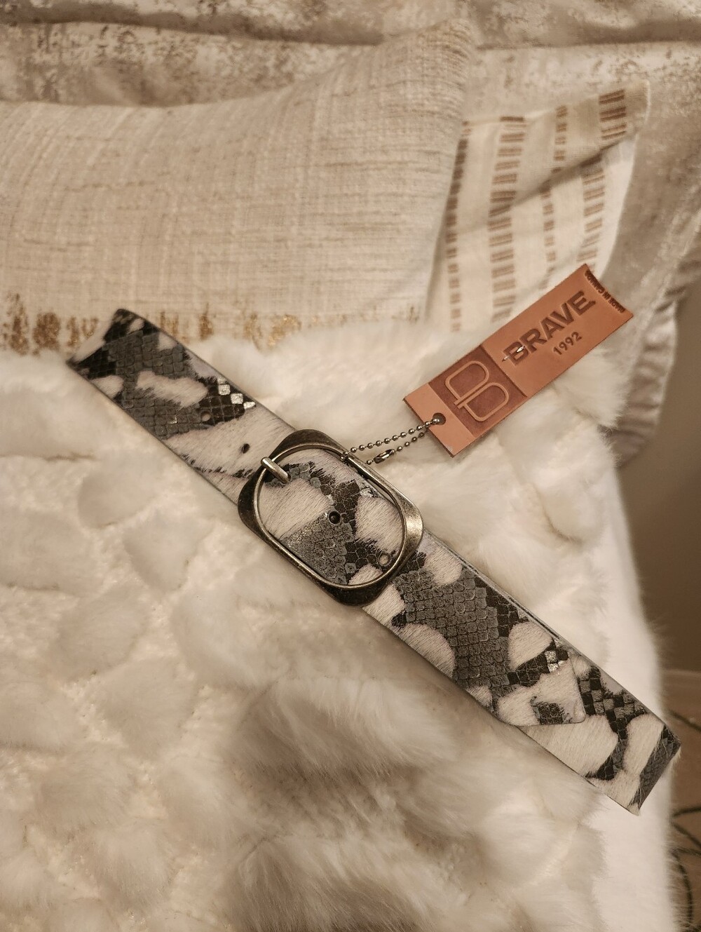 Brave Pony Hair Belt
